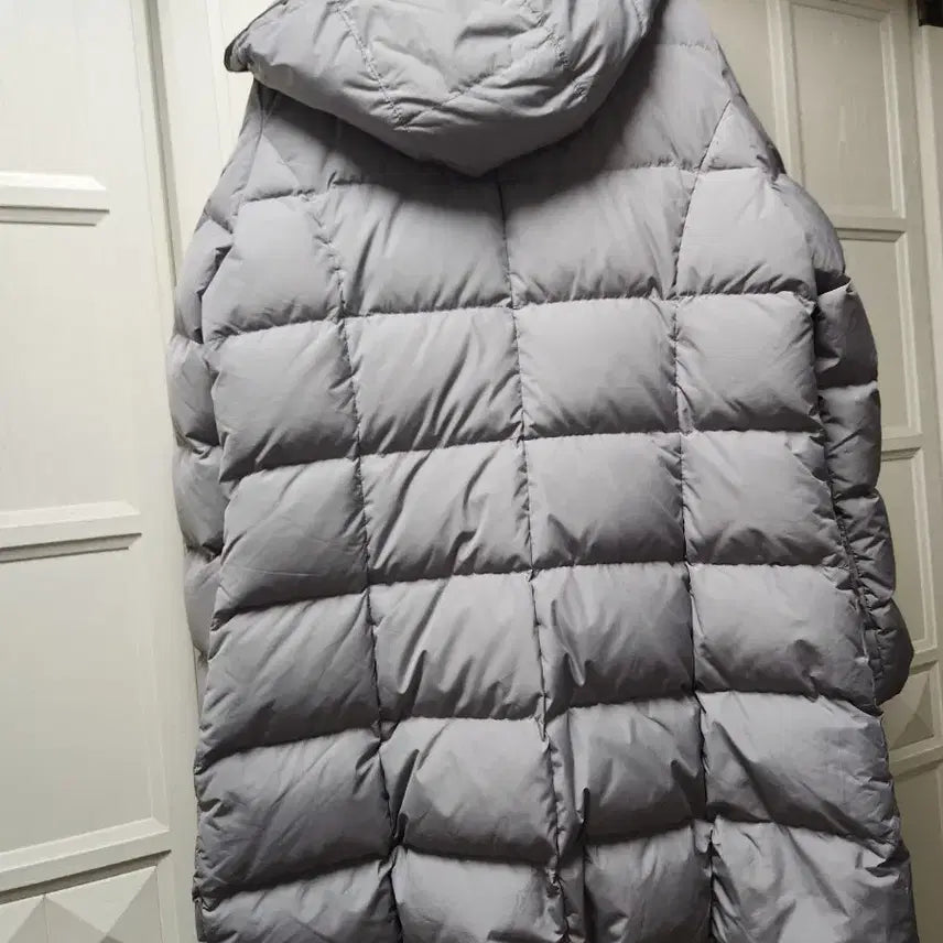 [BUNJANG] Lafuma Women's Long Down Jacket Gray 100 / Lafuma 라푸마 여성 롱패딩 그레이 100