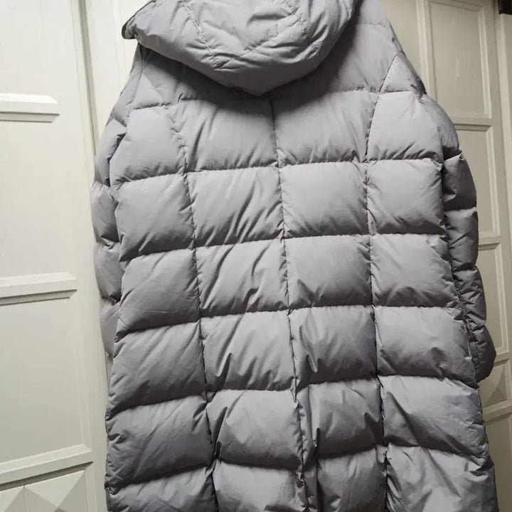 [BUNJANG] Lafuma Women's Long Down Jacket Gray 100 / Lafuma 라푸마 여성 롱패딩 그레이 100