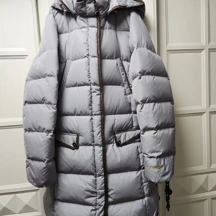 [BUNJANG] Lafuma Women's Long Down Jacket Gray 100 / Lafuma 라푸마 여성 롱패딩 그레이 100