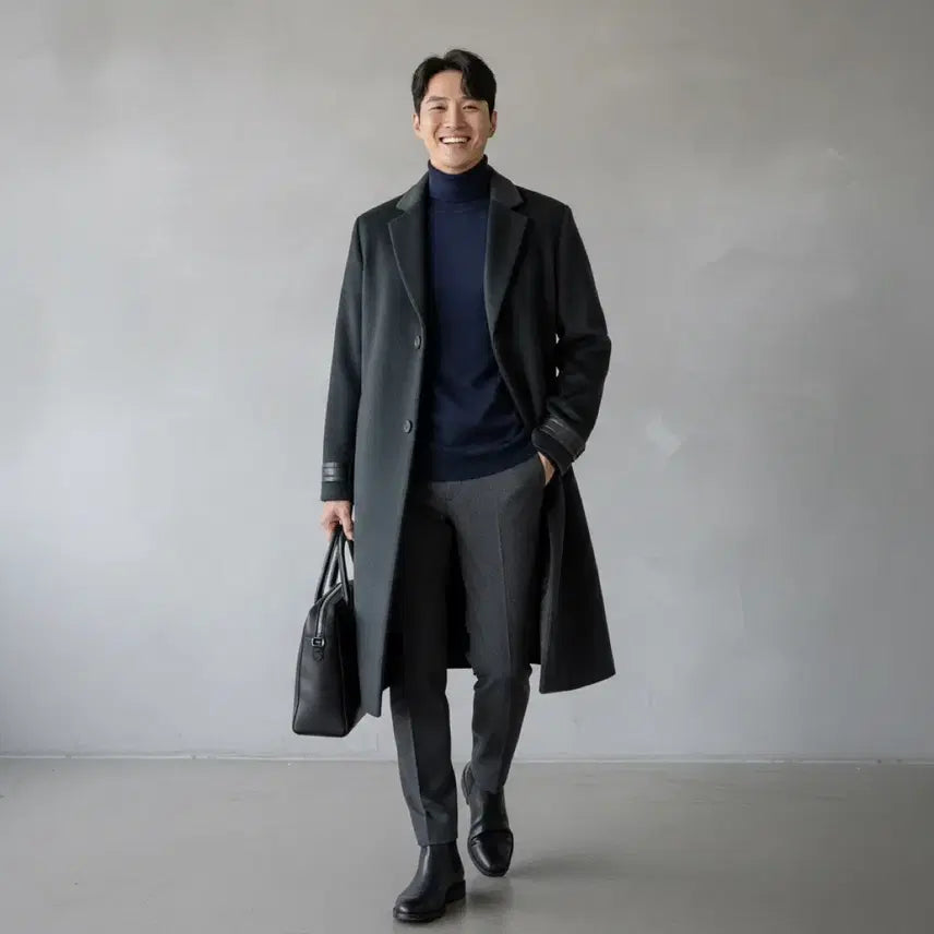 [BUNJANG] 24/7 Cashmere Blend Oversized Coat / [새상품]*드뎌꺼낸*봄09*24/7 캐시미어 블렌드 오버핏 코트