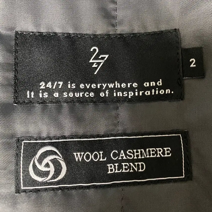 [BUNJANG] 24/7 Cashmere Blend Oversized Coat / [새상품]*드뎌꺼낸*봄09*24/7 캐시미어 블렌드 오버핏 코트