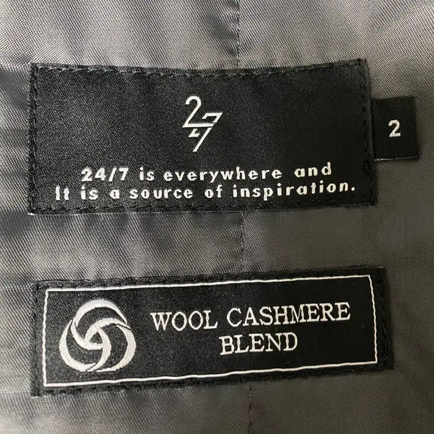 [BUNJANG] 24/7 Cashmere Blend Oversized Coat / [새상품]*드뎌꺼낸*봄09*24/7 캐시미어 블렌드 오버핏 코트