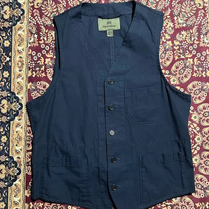 [BUNJANG] Nigel Cabourn Navy 3-Piece Set / 나이젤 카본 네이비 3피스 셋업