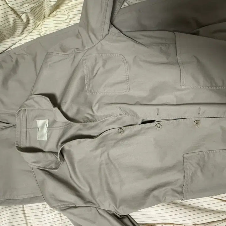 [BUNJANG] Pottery Washed Setup Grayish Set / 포터리 워시드 셋업 그레이지(Grege)색상 4,4 사이즈