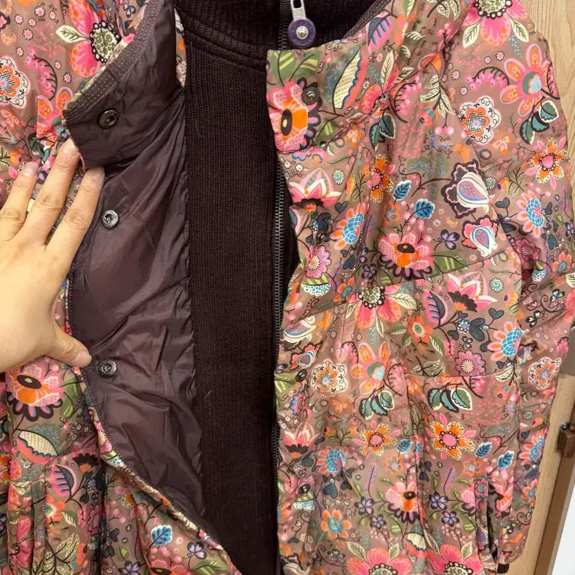 [BUNJANG] Oilily Goose Down Padded Jacket / 오일릴리집업구스패딩M
