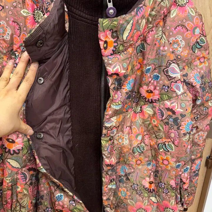 [BUNJANG] Oilily Goose Down Padded Jacket / 오일릴리집업구스패딩M