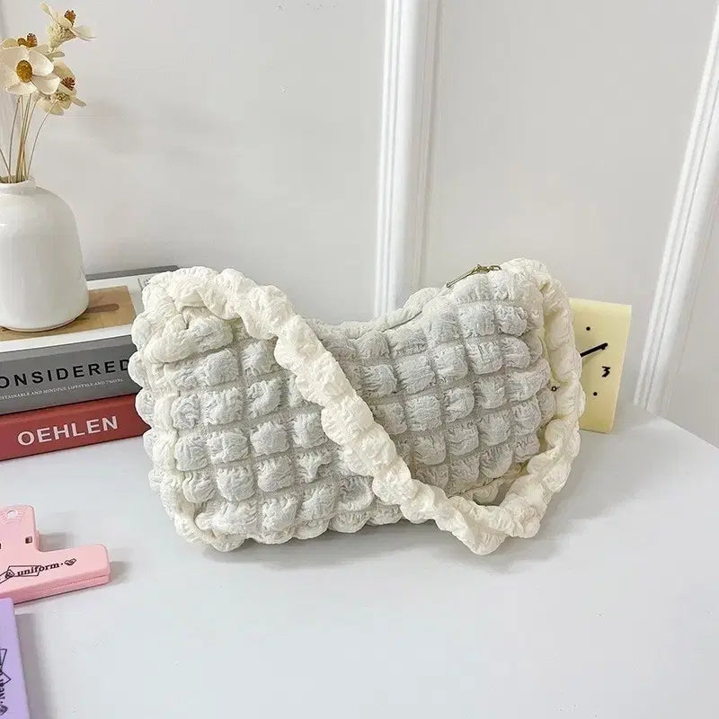 [BUNJANG] Shoulder Bag Pastel Daily Bag / 여성 미니 버블 숄더백 구름백 파스텔 데일리 가방