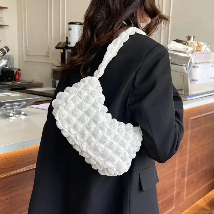 [BUNJANG] Shoulder Bag Pastel Daily Bag / 여성 미니 버블 숄더백 구름백 파스텔 데일리 가방