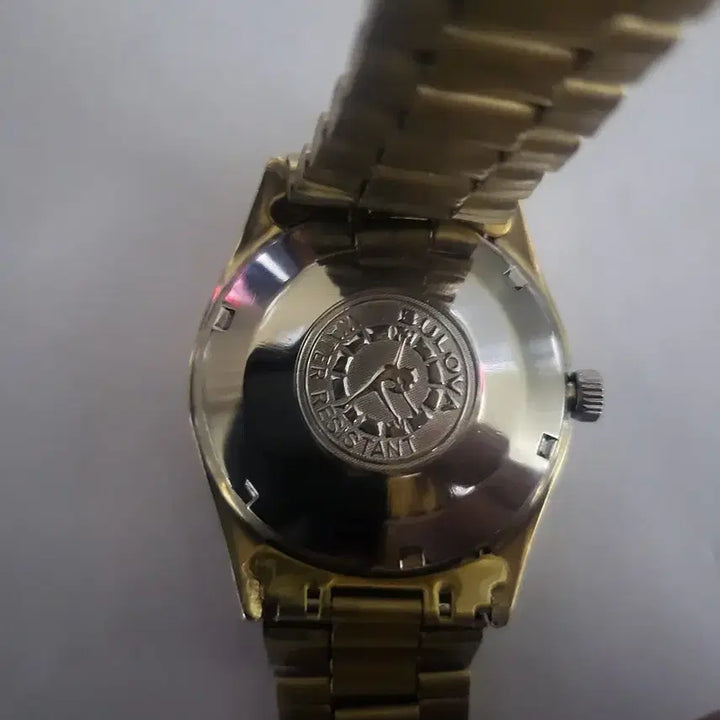 [BUNJANG] Bulova Gold Automatic Watch / 불로바 금장 오토매틱 시계 ( 급처분)