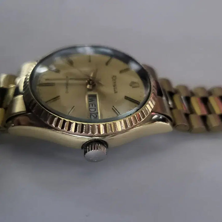 [BUNJANG] Bulova Gold Automatic Watch / 불로바 금장 오토매틱 시계 ( 급처분)