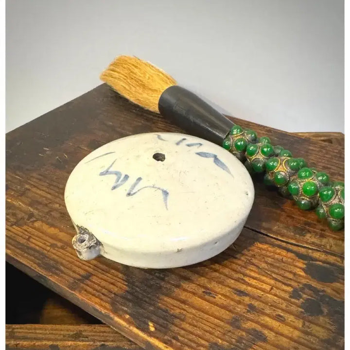 [BUNJANG] Antique Blue and White Porcelain Ink Water Dropper / 고대 문방용품 - 청화백자 연적