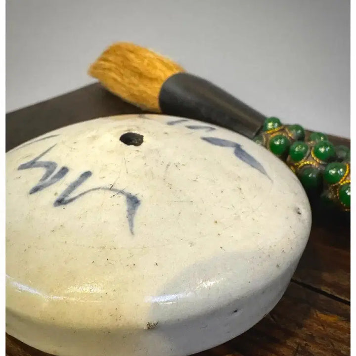 [BUNJANG] Antique Blue and White Porcelain Ink Water Dropper / 고대 문방용품 - 청화백자 연적