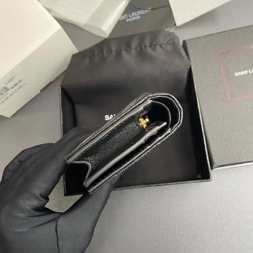 [BUNJANG] Woman's Wallet - Black - Full Package / 여자 반지갑 [한번 시착-새상품급]