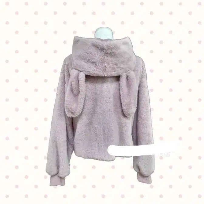 [BUNJANG] Ank Rouge Usamimi Fur Jacket / 앙크루즈 우사미미 퍼자켓 퍼파카 퍼플핑크색 리즈리사 양산형 히메갸루