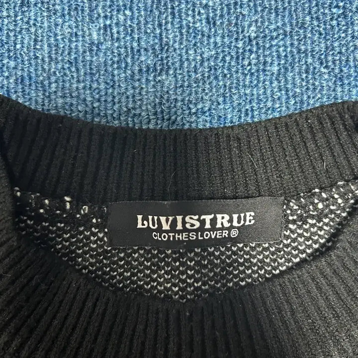 [BUNJANG] Love Is True Crop Knit / 러브이즈트루 크롭 니트