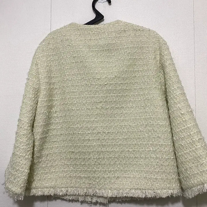 [BUNJANG] Lamei Mint Tweed Jacket / 라메레이 민트 트위드 자켓