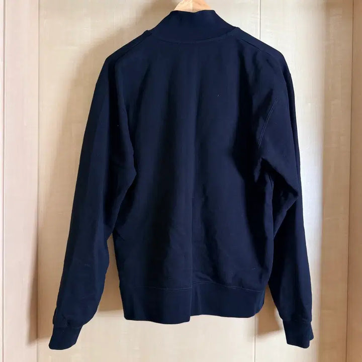 [BUNJANG] JW Anderson Half-Zip Lock Sweatshirt Navy / JW앤더슨 하프집업 자물쇠 맨투맨 네이비 100