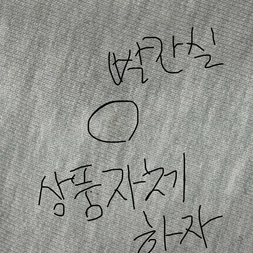 [BUNJANG] RECTO Melange Gray Crop Sweatshirt / 렉토 멜란지그레이 크롭맨투맨 여성FREE 실착3회 운포7