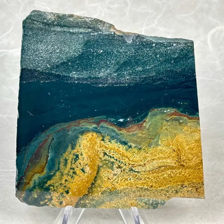 [BUNJANG] Unspecified Jade Sculpture / 하늘에서 바라보는 바다 (벽옥 조각)