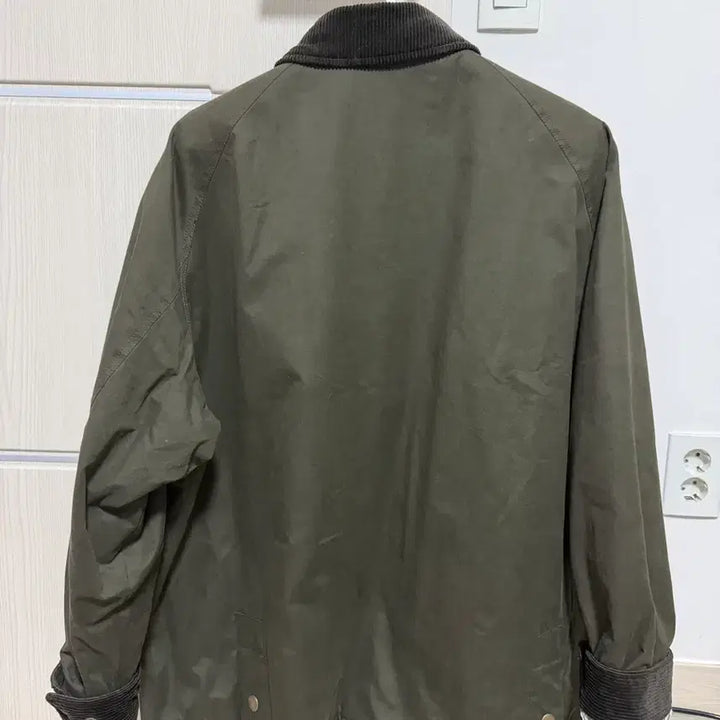 [BUNJANG] Topten Quilted Jacket Khaki / 탑텐 배색 퀄팅 자켓 카키