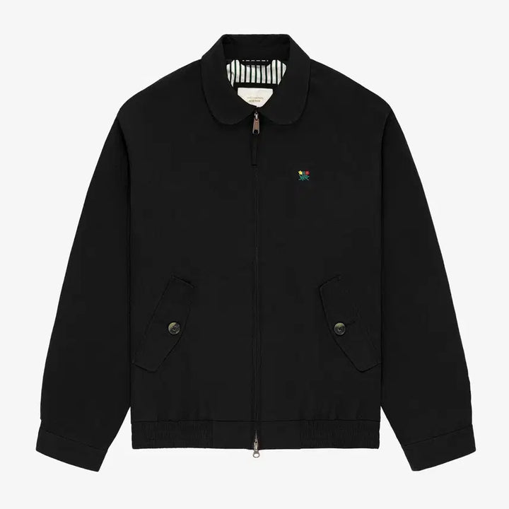 [BUNJANG] Aimé Leon Dore Crest Drizzler Golf Jacket Black / 에임레온도르 크레스트 드리즐러 골프 자켓 블랙 랄프로렌드레익스