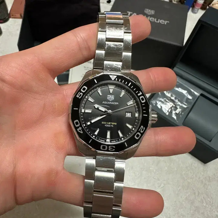 [BUNJANG] Tag Heuer Aquaracer Quartz Watch / 태그호이어 아쿠아레이서 쿼츠 300 급처