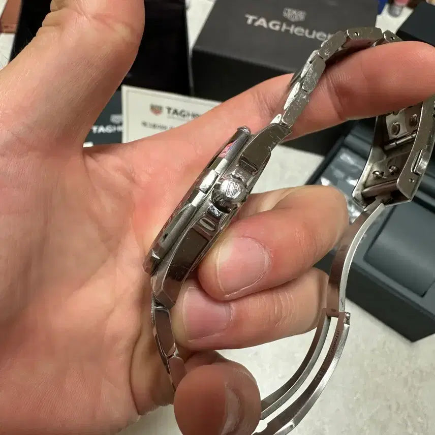 [BUNJANG] Tag Heuer Aquaracer Quartz Watch / 태그호이어 아쿠아레이서 쿼츠 300 급처