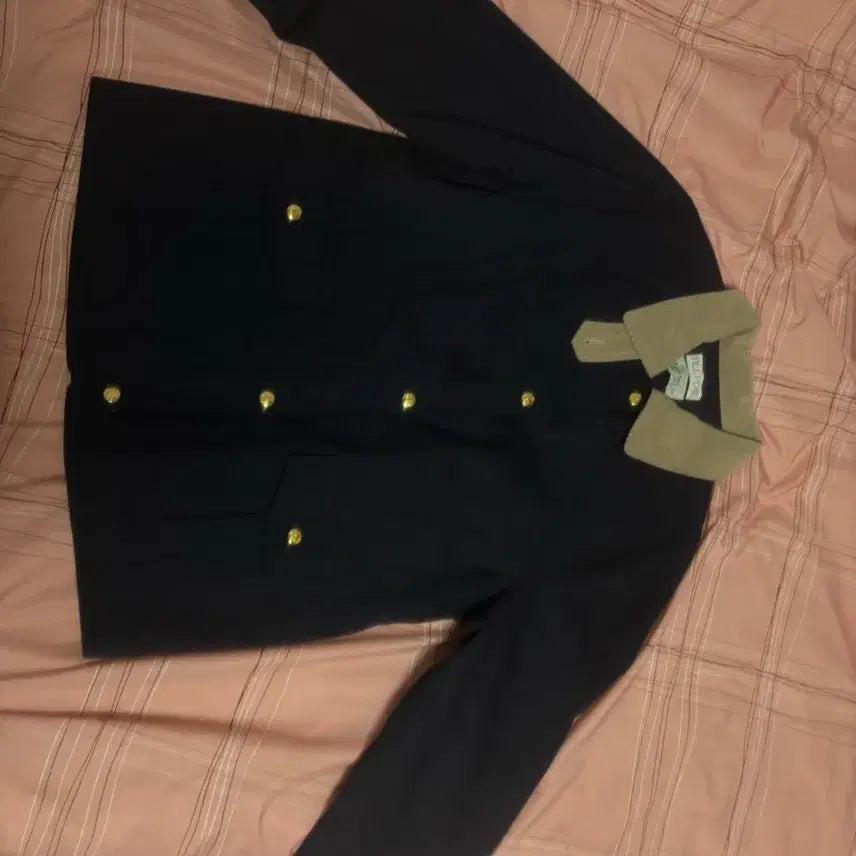 [BUNJANG] Tillyaida Dark Navy Jacket / 틸아이다이 다크네이비 자켓