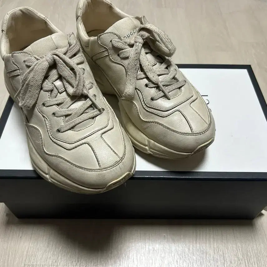 [BUNJANG] Gucci Rhyton Dirty Sneakers / 구찌 롸이톤 더티 36