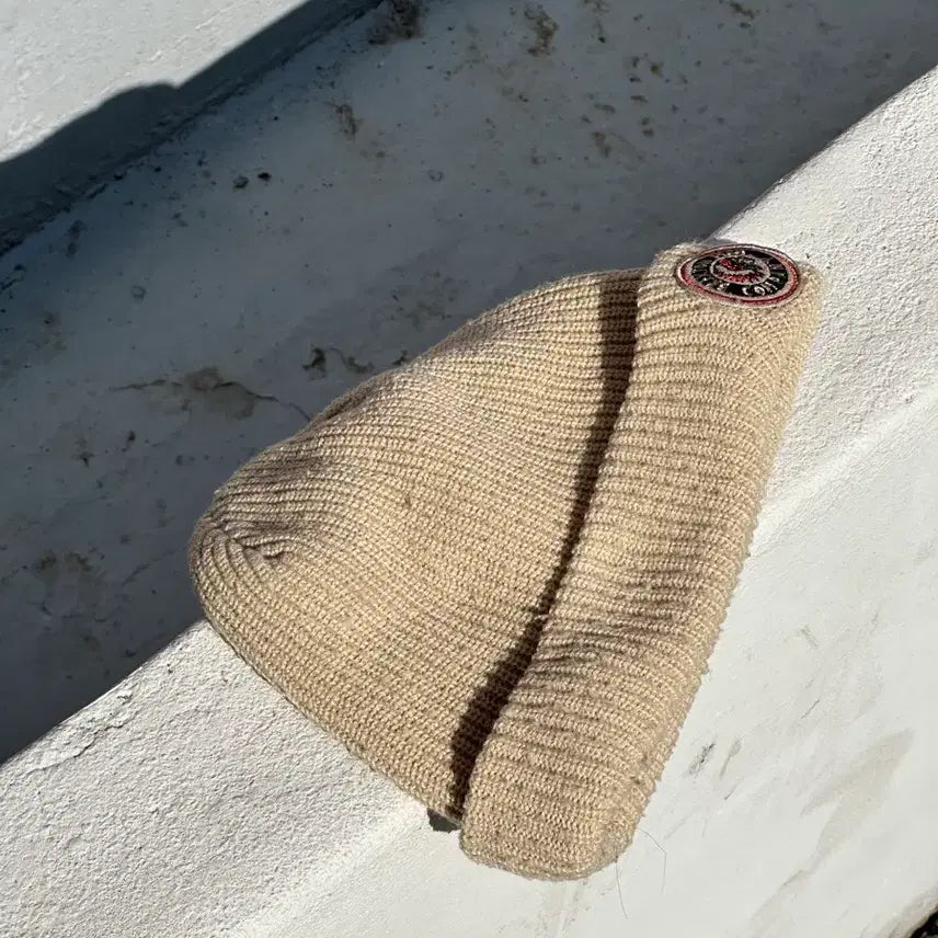 [BUNJANG] Brixton Beige Beanie Hat / [S-M] 브릭스톤 베이지 비니 모자
