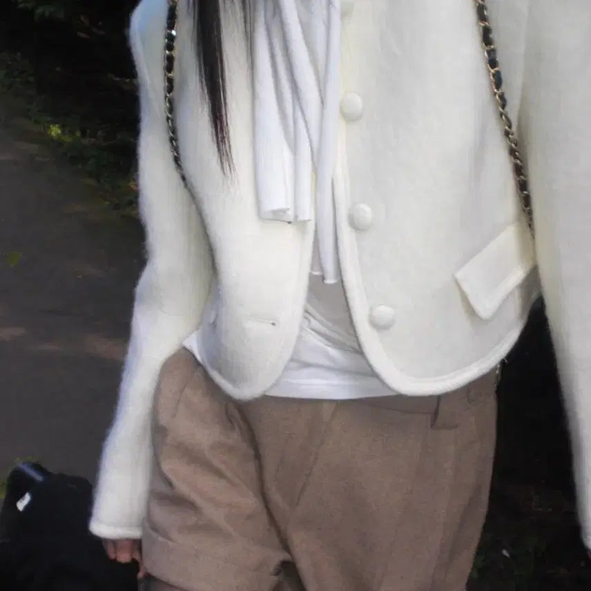 [BUNJANG] We Are Mohair Wool Jacket / 위아 모헤어 울자켓