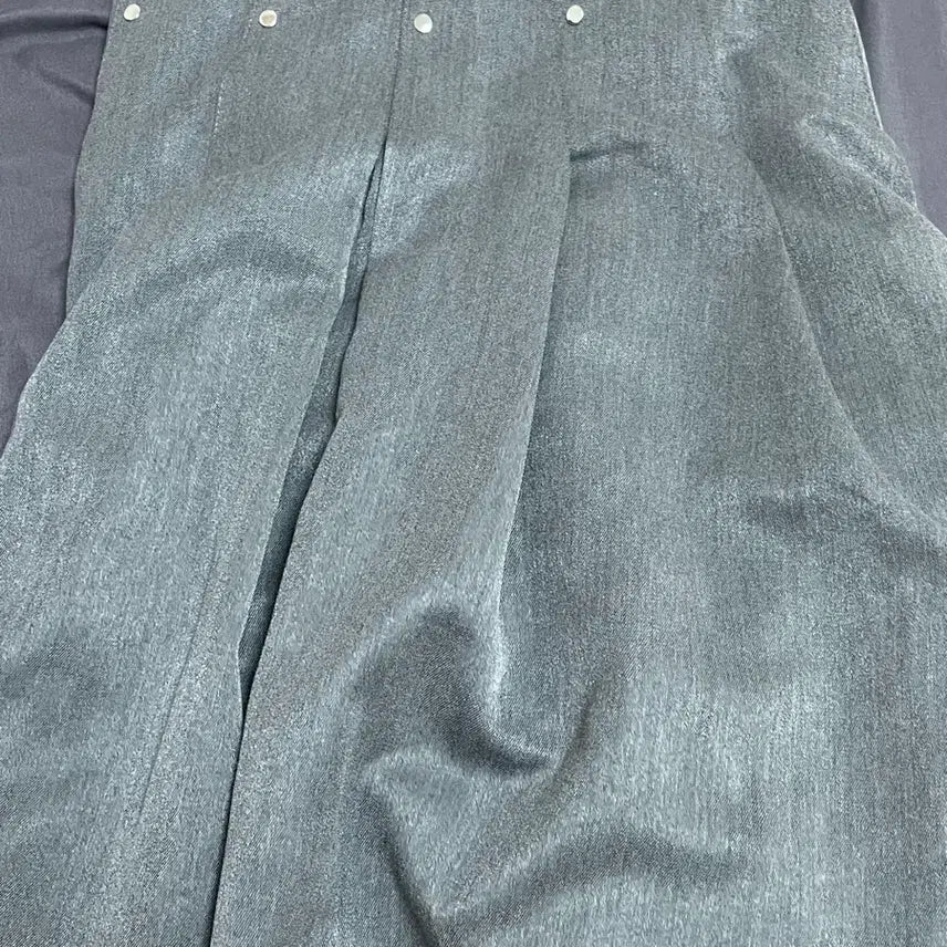 [BUNJANG] Chic's One Drop Pleated Layered Skirt Charcoal / 화장품 교신 가능새상품) 칙스 원드랍 플리츠 레이어드 스커트 차콜색상 판