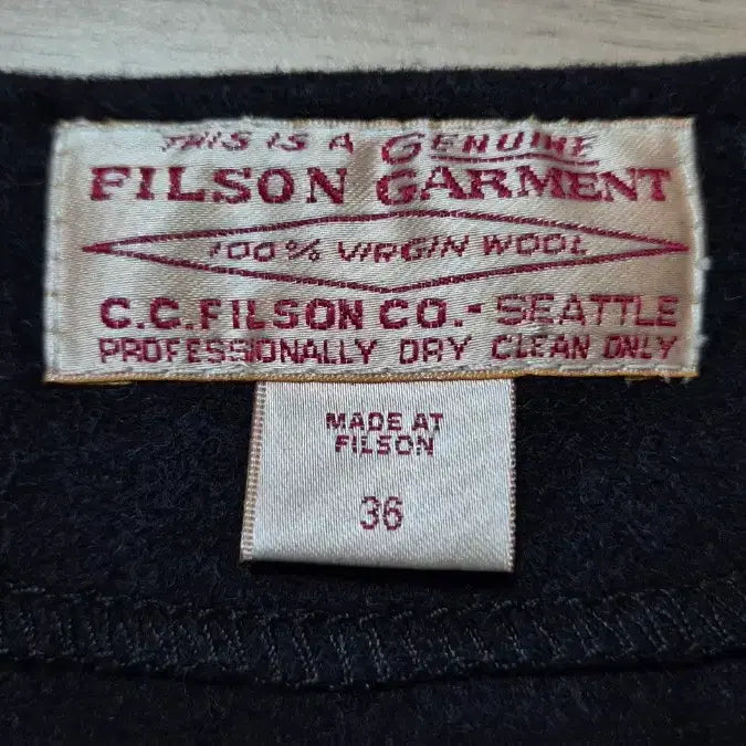 [BUNJANG] FILSON Vest Navy 36 / [FILSON] 필슨 베스트 네이비 36
