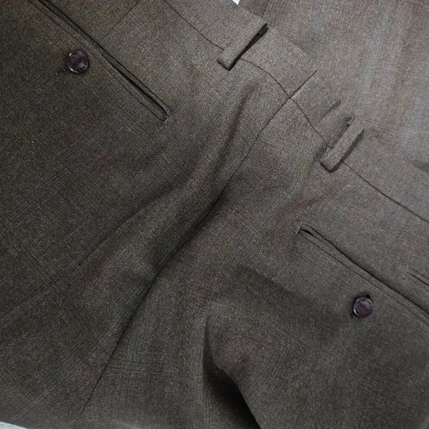 [BUNJANG] Customellow Wool Suit Set (Size 95-100) / 커스텀멜로우 울소재 상하의 셋업 (95~100)