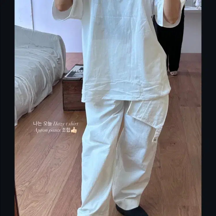 [BUNJANG] Sujeepmihak Octoberh Apron Pants Size 2 / 수집미학 악토브헤 에이프런 팬츠 사이즈2