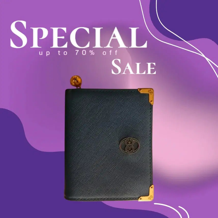 [SOLD OUT] 에스콰이어 코발트블루 사피아노 카드지갑