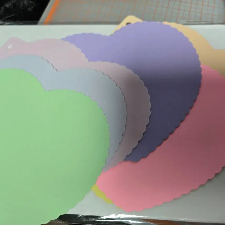 [BUNJANG] Heart Die-Cut Note / 하트다이컷노트