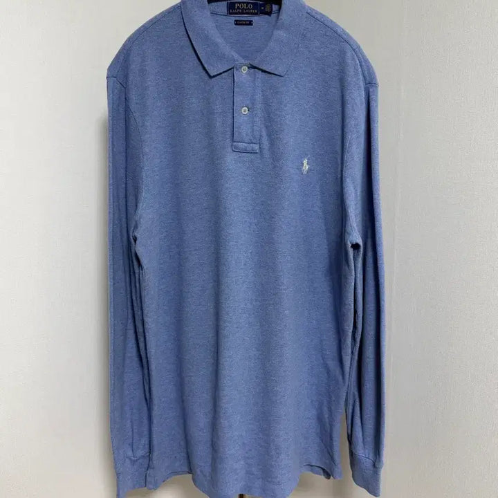 [BUNJANG] Polo Ralph Lauren Pique Shirt Sky Blue M / 폴로 랄프로렌 피케 셔츠 스카이블루 M