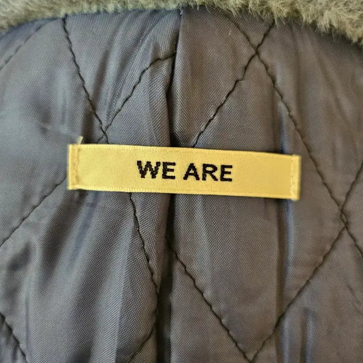 [BUNJANG] WE ARE Blue Quilted Jacket / 봄 블루 누빔 패딩안감 자켓 실버버튼 클래식 자켓 44~66