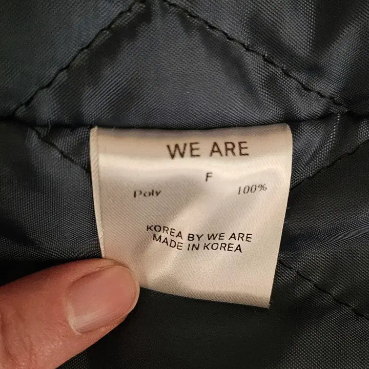 [BUNJANG] WE ARE Blue Quilted Jacket / 봄 블루 누빔 패딩안감 자켓 실버버튼 클래식 자켓 44~66