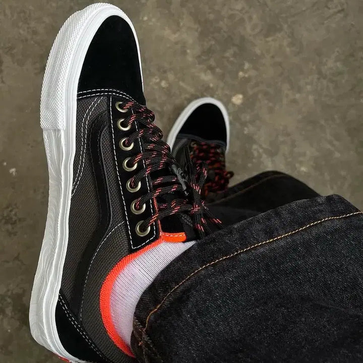 [BUNJANG] Vans Spitfire Skate Old Skool Black/Flame / (240) 반스 스케이트 X 스핏파이어 올드스쿨