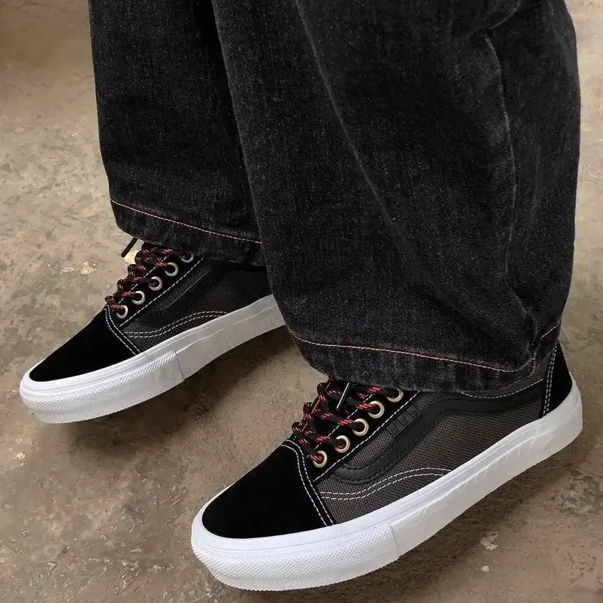 [BUNJANG] Vans Spitfire Skate Old Skool Black/Flame / (240) 반스 스케이트 X 스핏파이어 올드스쿨