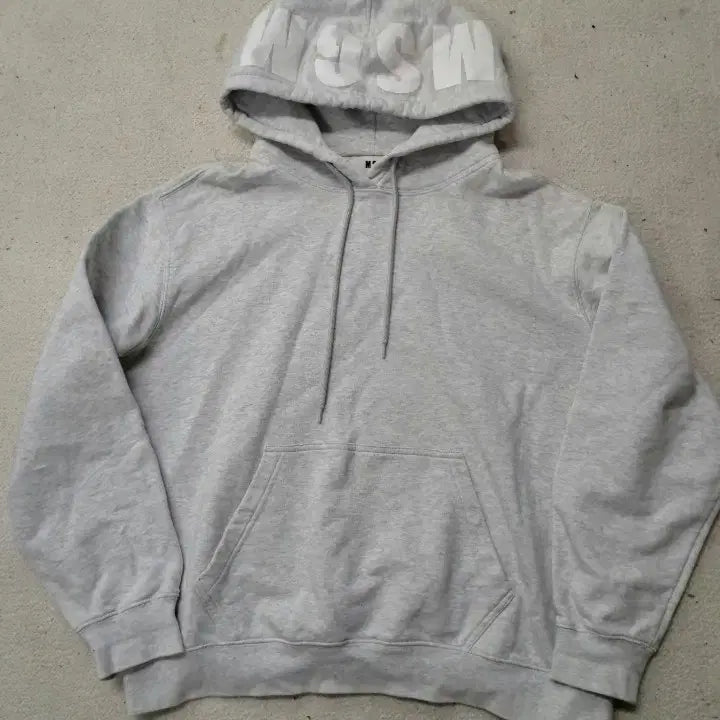 [BUNJANG] MSGM Gray Hoodie / MSGM  후드티 회색