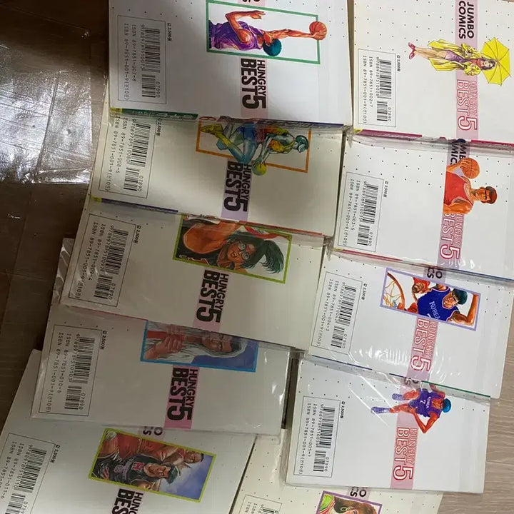 [BUNJANG] Hungry Best 5 Complete Set / (최종가)희귀만화 헝그리 베스트 5 1~21(완) 팝니다.