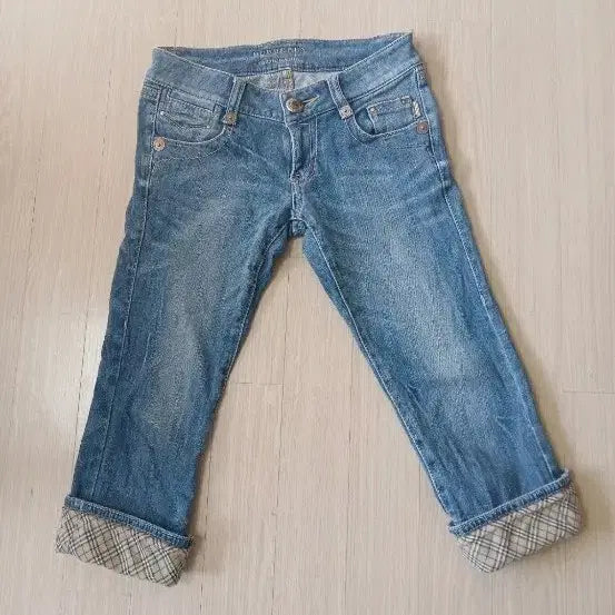 [BUNJANG] Burberry Denim Jeans / 정품 버버리 롤업 데님 청바지