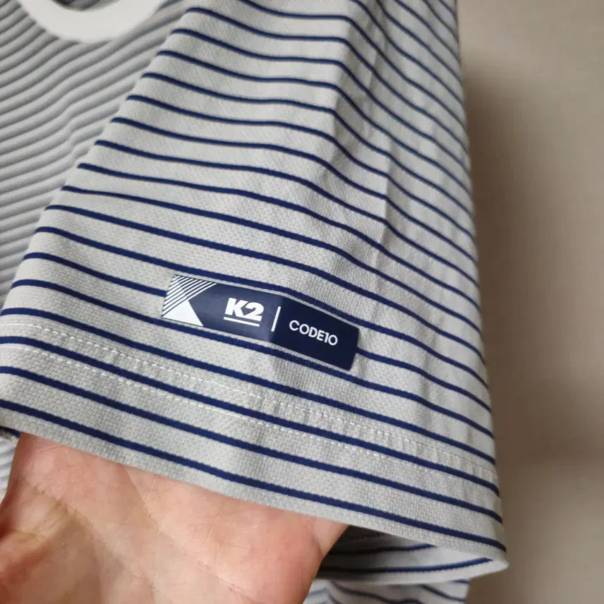 [BUNJANG] K2 CODE10 Ice Stripe Round T-Shirt / XL)케이투 남성 초냉감 코드텐(CODE10) 아이스 스트라이프 라운드