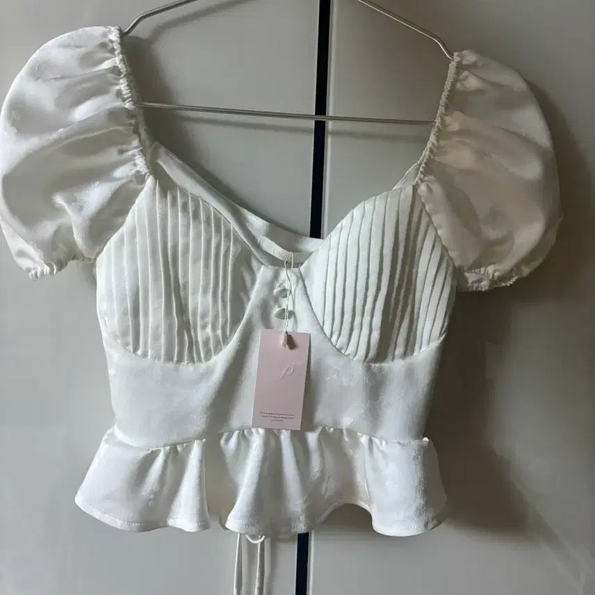 [BUNJANG] PIBAM Jacquard Blouse M / 피브안 자카드 블라우스 M