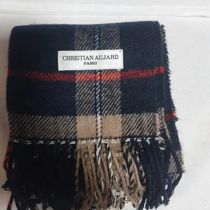 [BUNJANG] Christian Ojar Checkered Muffler / 크리스챤 오자르 체크 머플러