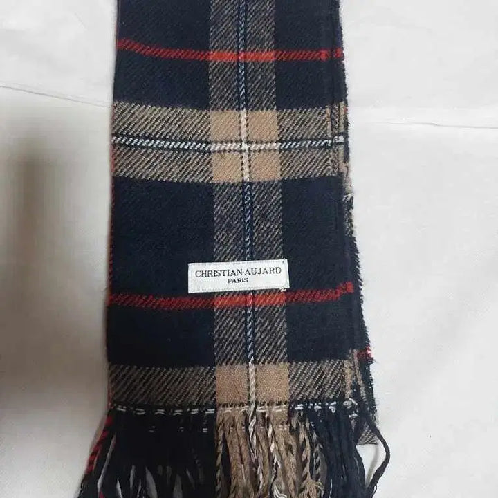 [BUNJANG] Christian Ojar Checkered Muffler / 크리스챤 오자르 체크 머플러