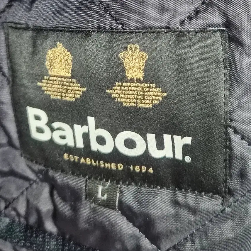 [BUNJANG] Barbour Quilted Jacket Navy L / 바버 퀼팅 자켓 네이비 L